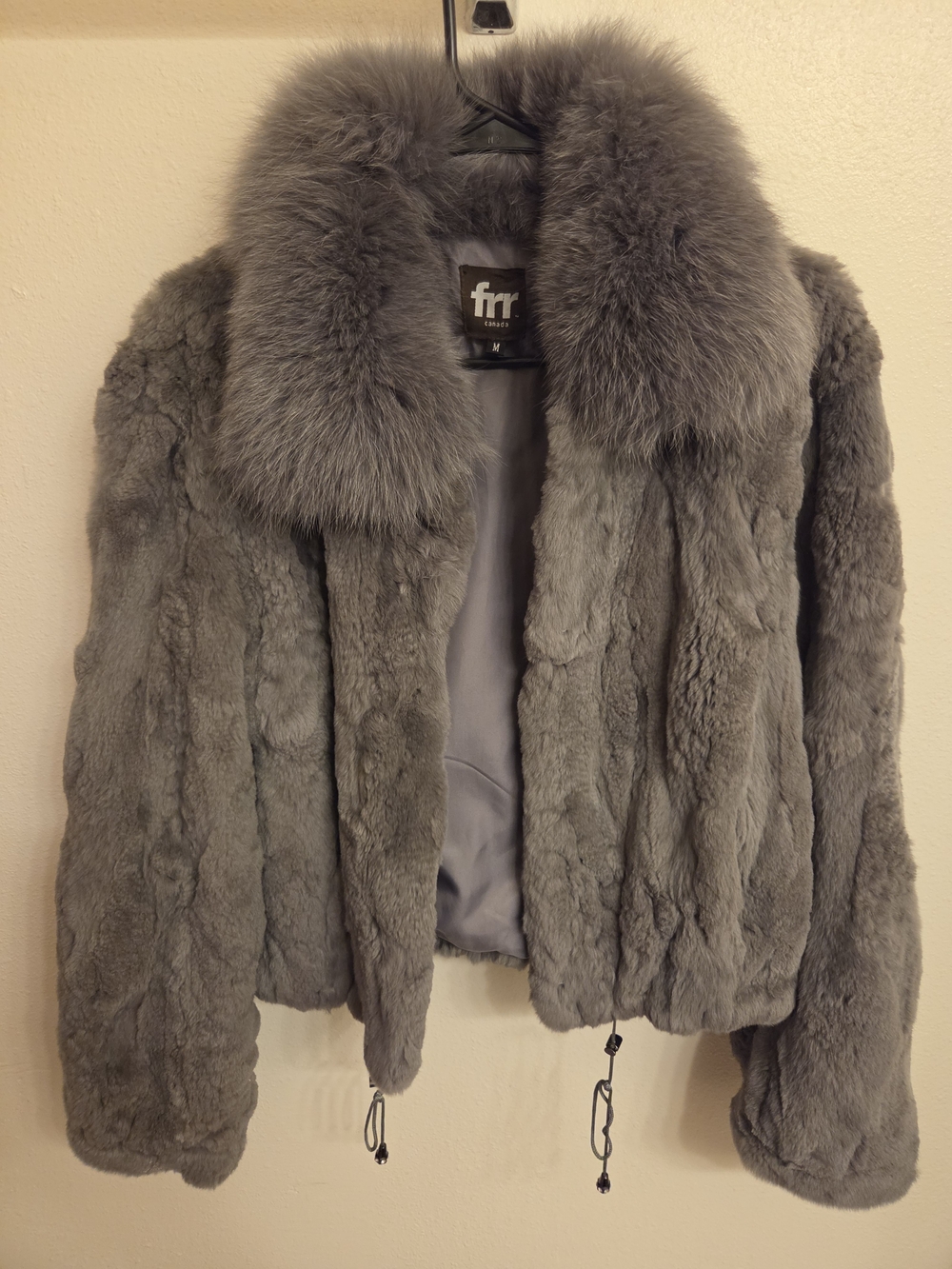 FRR Canada Rex Rabbit With Fox Collar